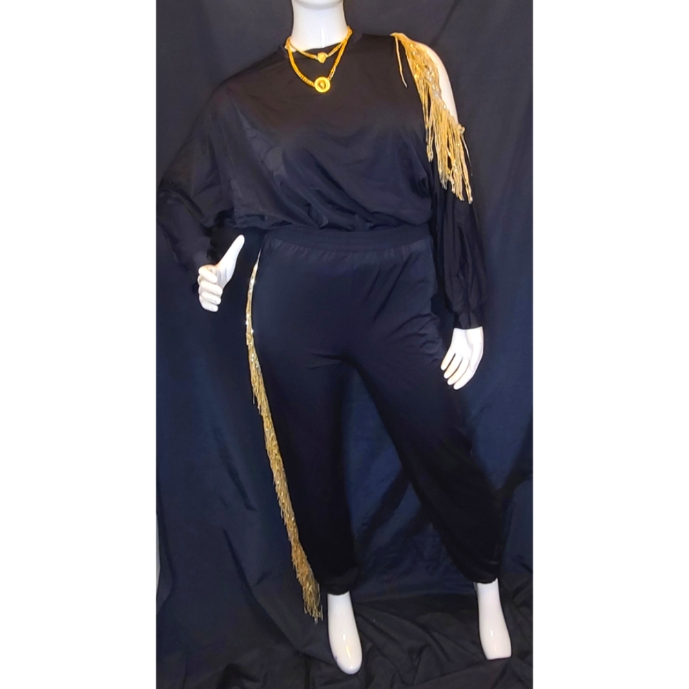 Plus Size Jogger Suit